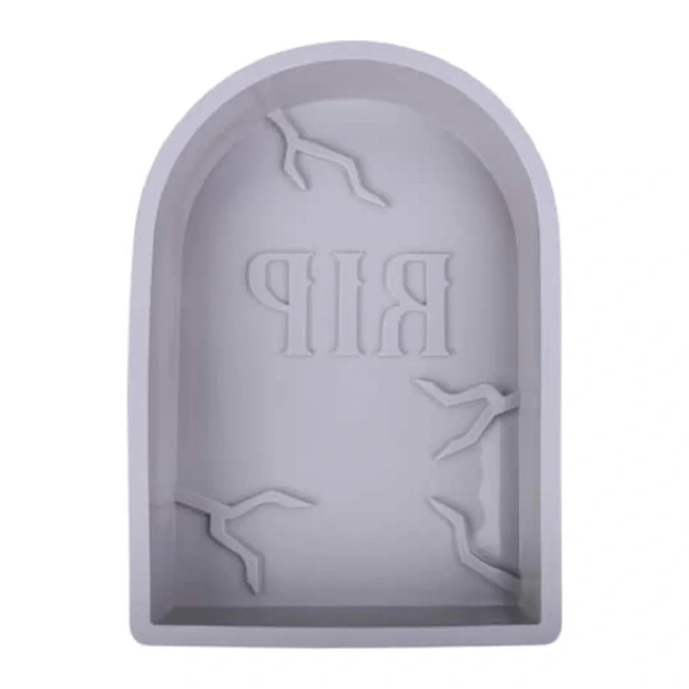 Halloween Baking Mold Tombstone Silicone Cake Mold by Celebrate It® 8” x 12”